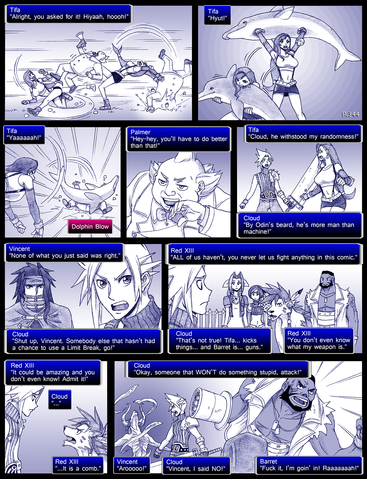 Final Fantasy VII: The Sevening (Doujinshi) Ch. 344