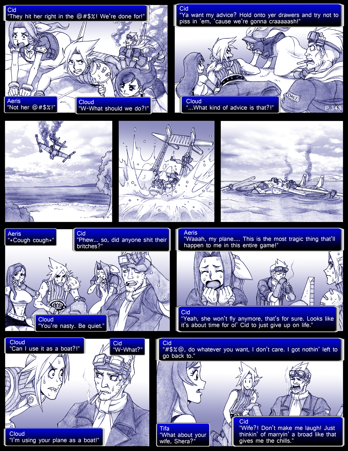 Final Fantasy VII: The Sevening (Doujinshi) Ch. 348