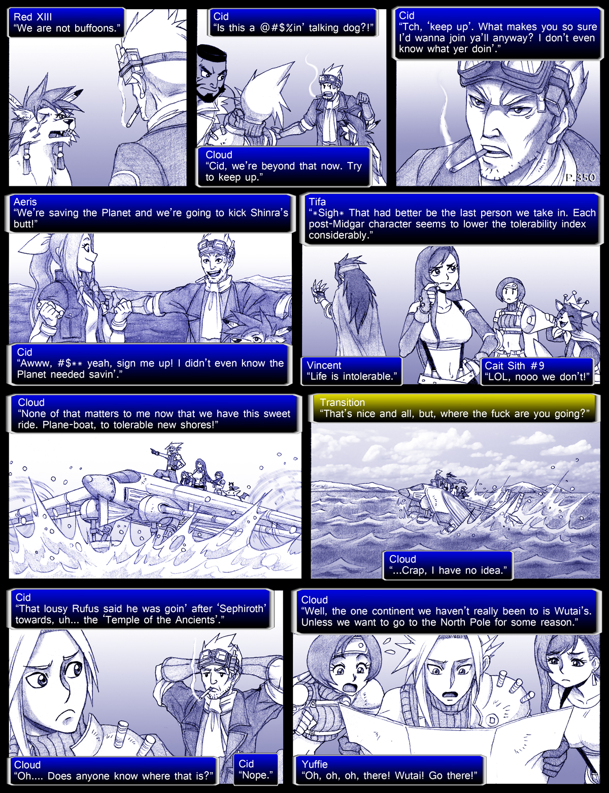 Final Fantasy VII: The Sevening (Doujinshi) Ch. 350
