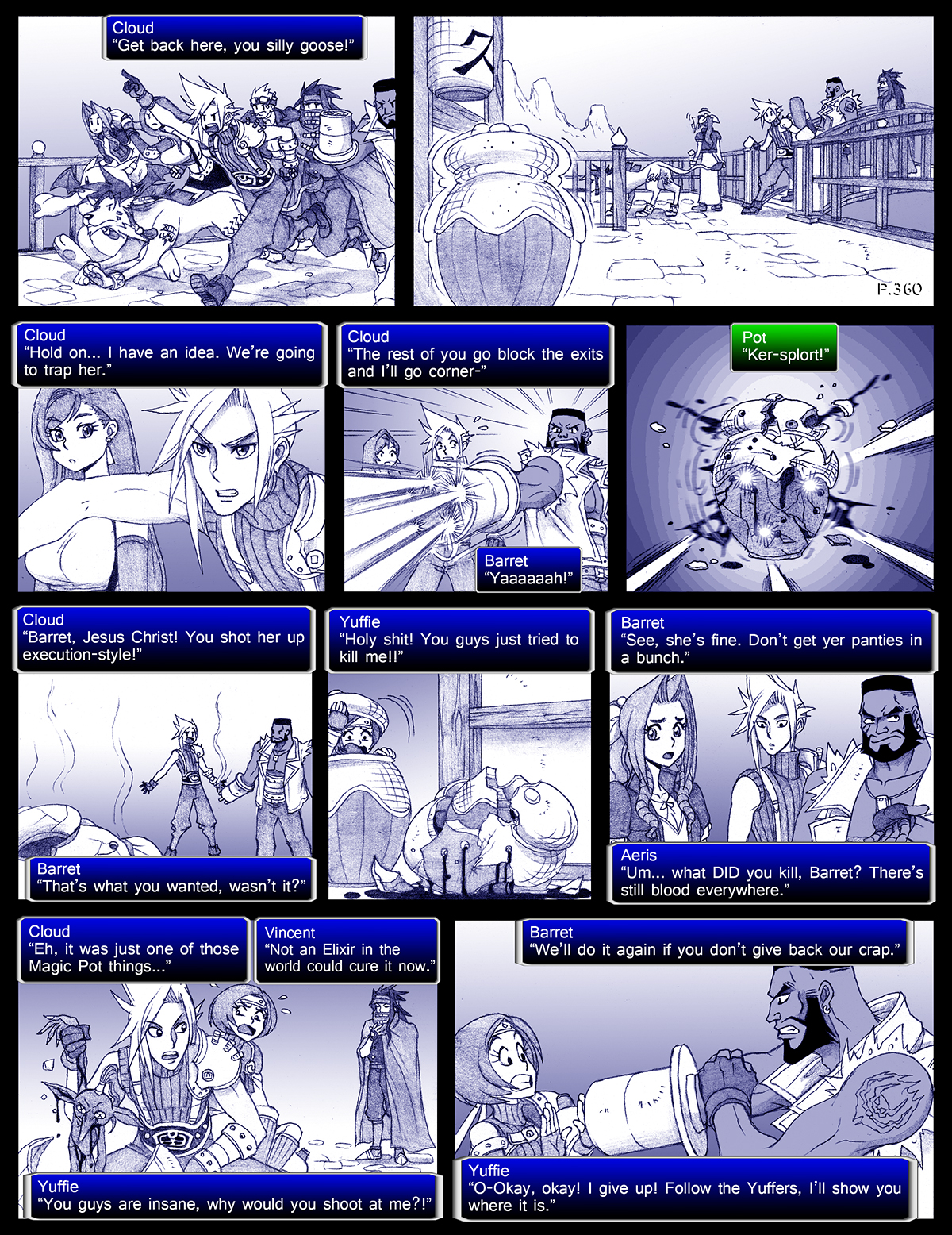 Final Fantasy VII: The Sevening (Doujinshi) Ch. 360