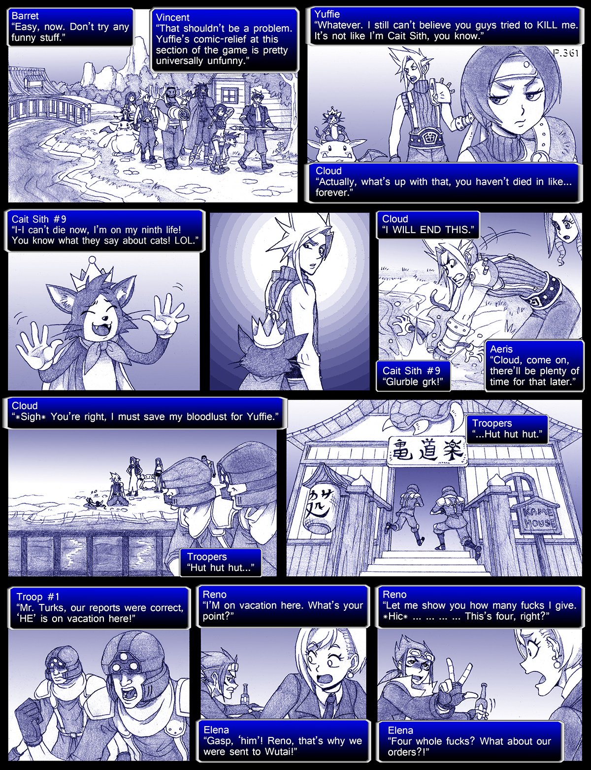 Final Fantasy VII: The Sevening (Doujinshi) Ch. 361