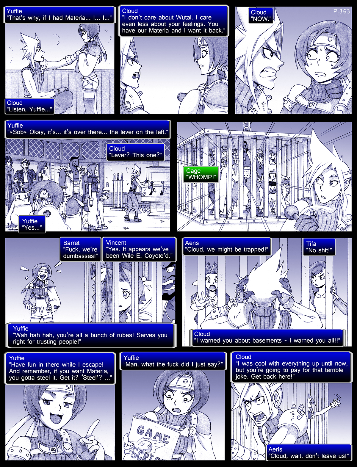 Final Fantasy VII: The Sevening (Doujinshi) Ch. 363