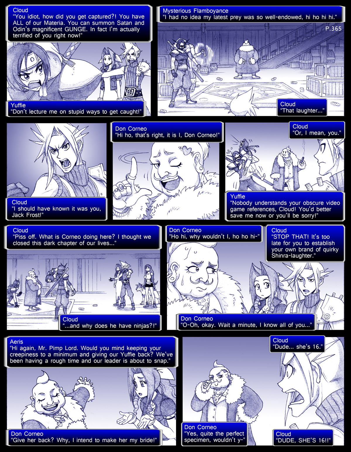 Final Fantasy VII: The Sevening (Doujinshi) Ch. 365