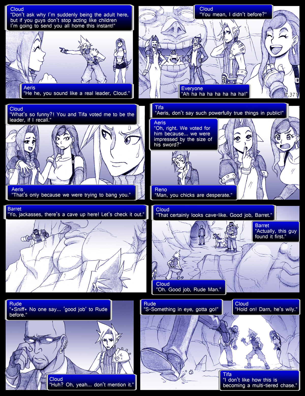 Final Fantasy VII: The Sevening (Doujinshi) Ch. 371