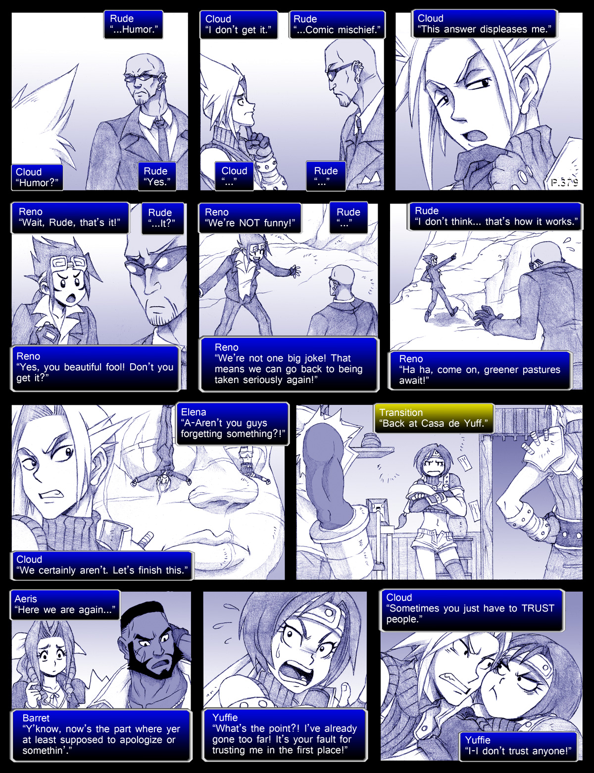 Final Fantasy VII: The Sevening (Doujinshi) Ch. 379