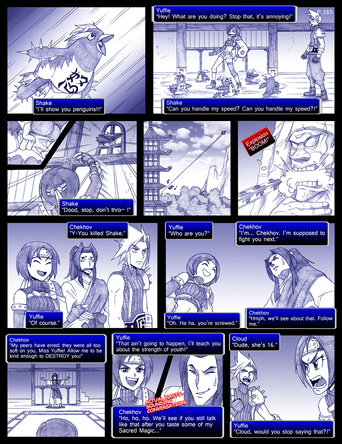 Final Fantasy VII: The Sevening (Doujinshi) Ch. 385