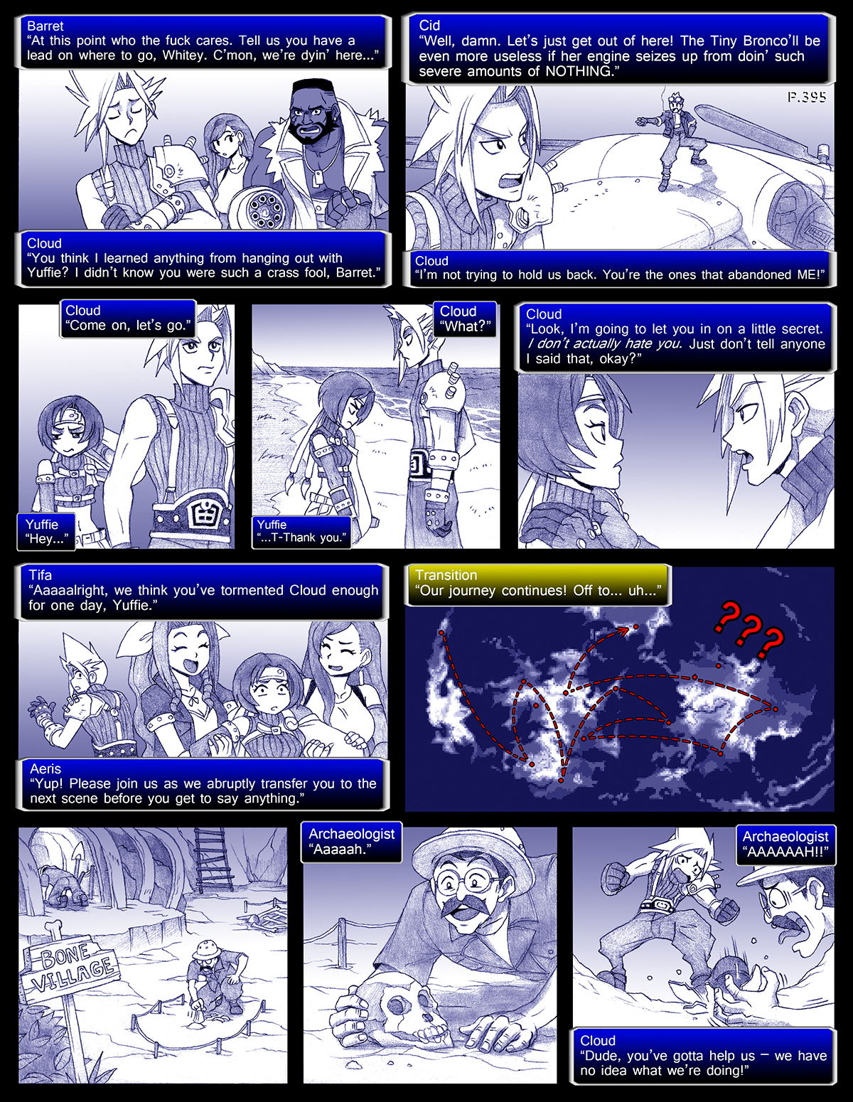 Final Fantasy VII: The Sevening (Doujinshi) Ch. 395