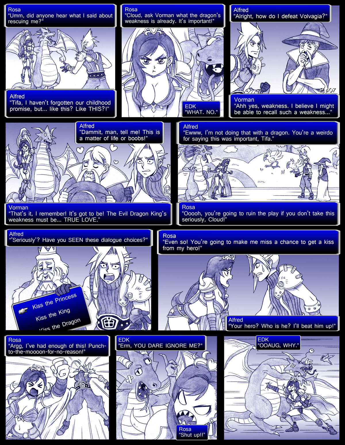 Final Fantasy VII: The Sevening (Doujinshi) Ch. 407