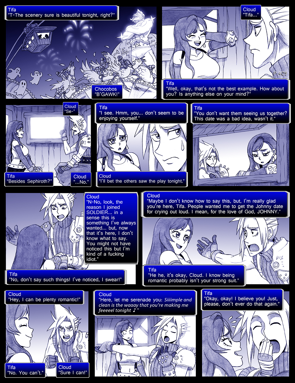 Final Fantasy VII: The Sevening (Doujinshi) Ch. 409