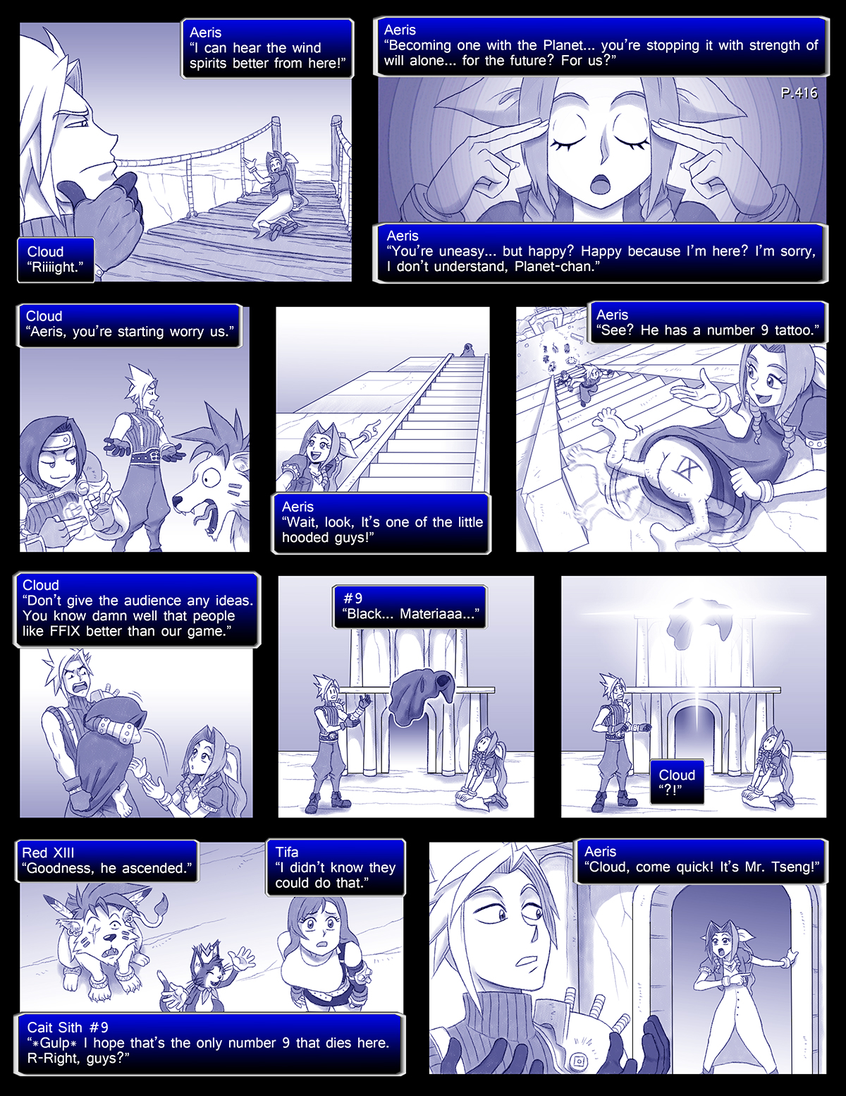 Final Fantasy VII: The Sevening (Doujinshi) Ch. 416