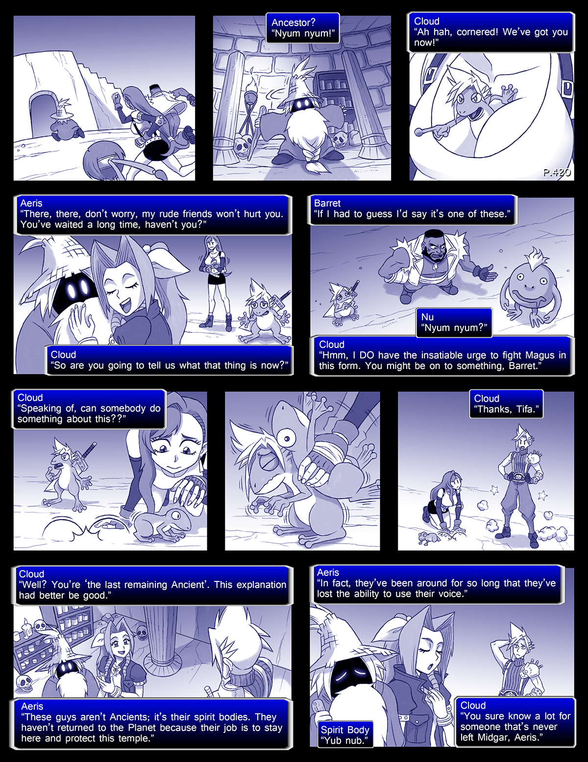 Final Fantasy VII: The Sevening (Doujinshi) Ch. 420