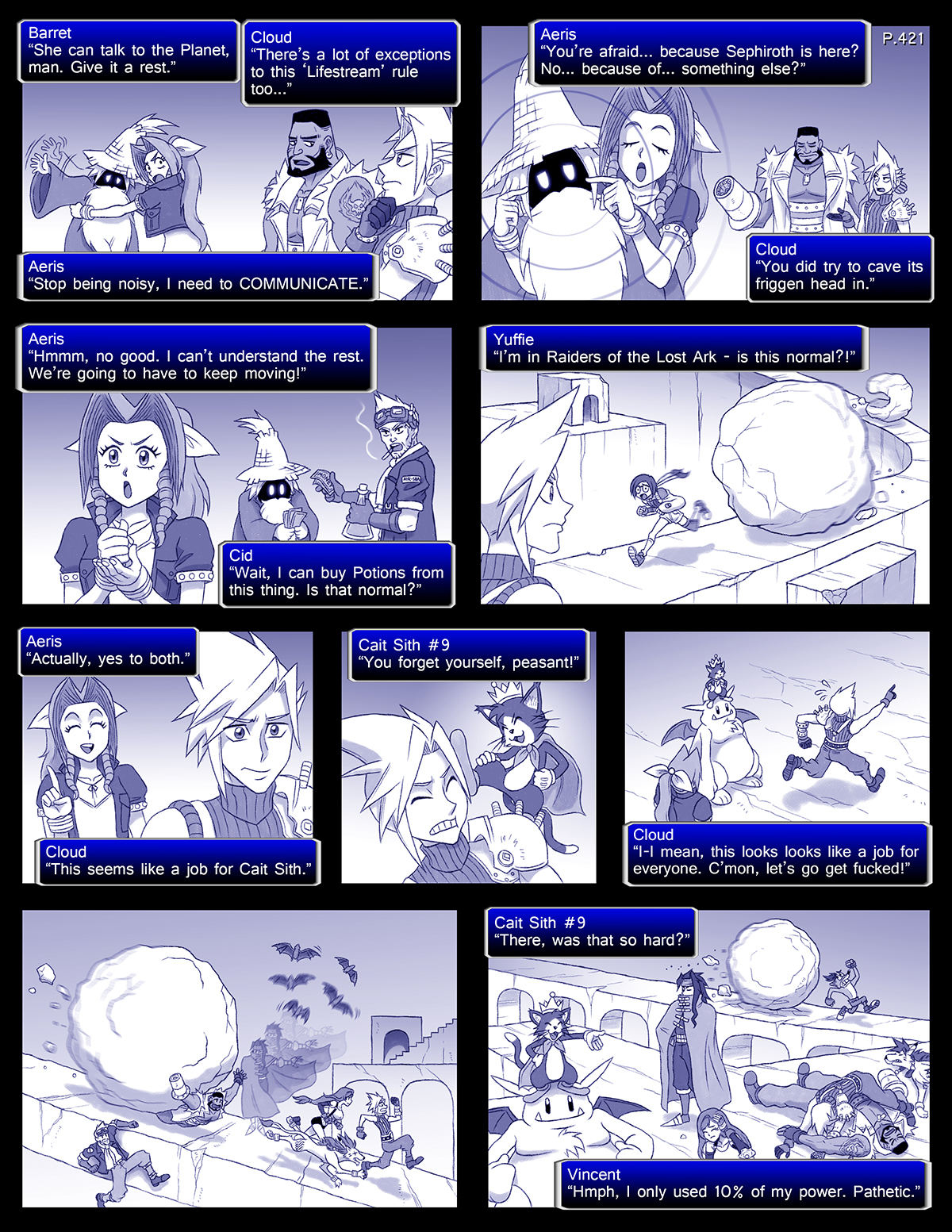 Final Fantasy VII: The Sevening (Doujinshi) Ch. 421