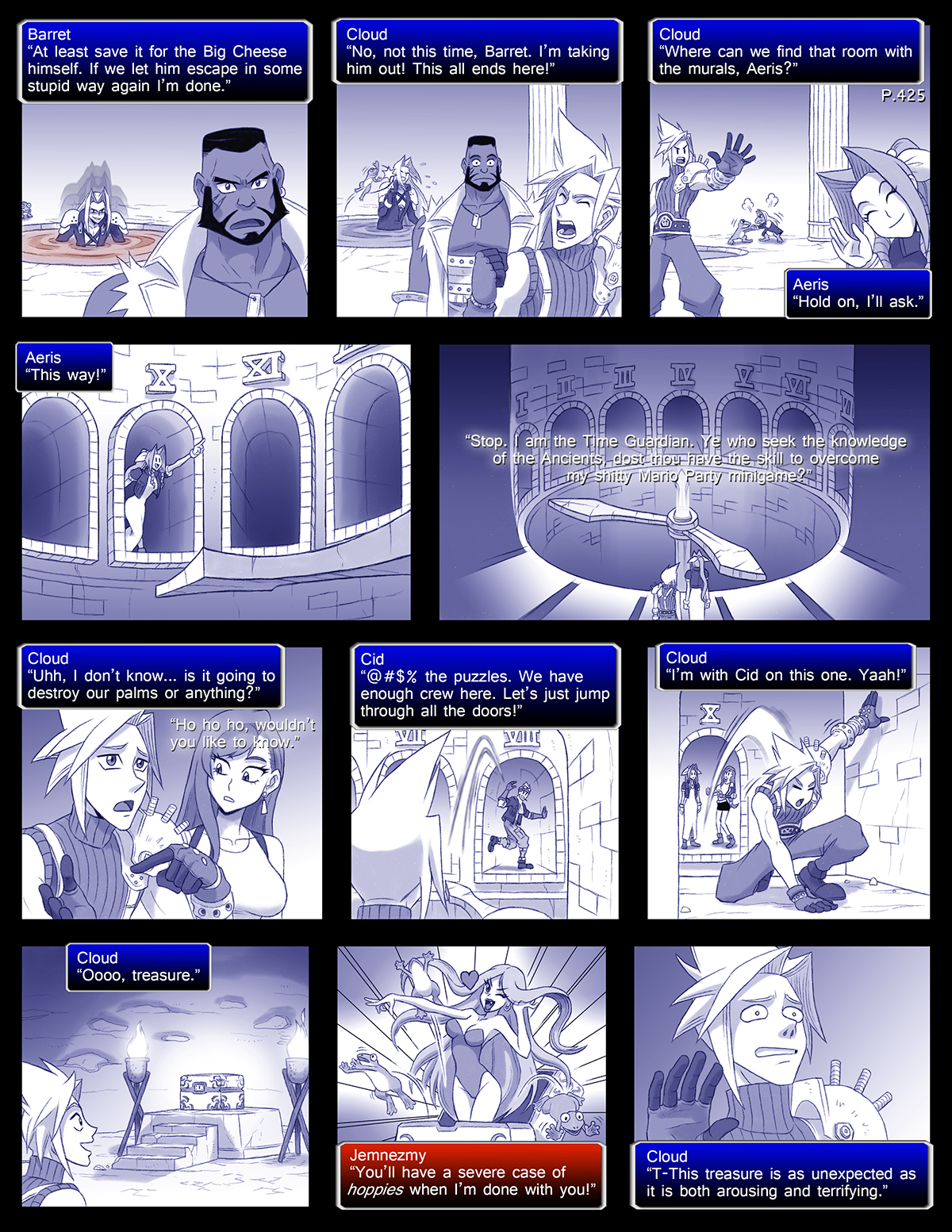 Final Fantasy VII: The Sevening (Doujinshi) Ch. 425