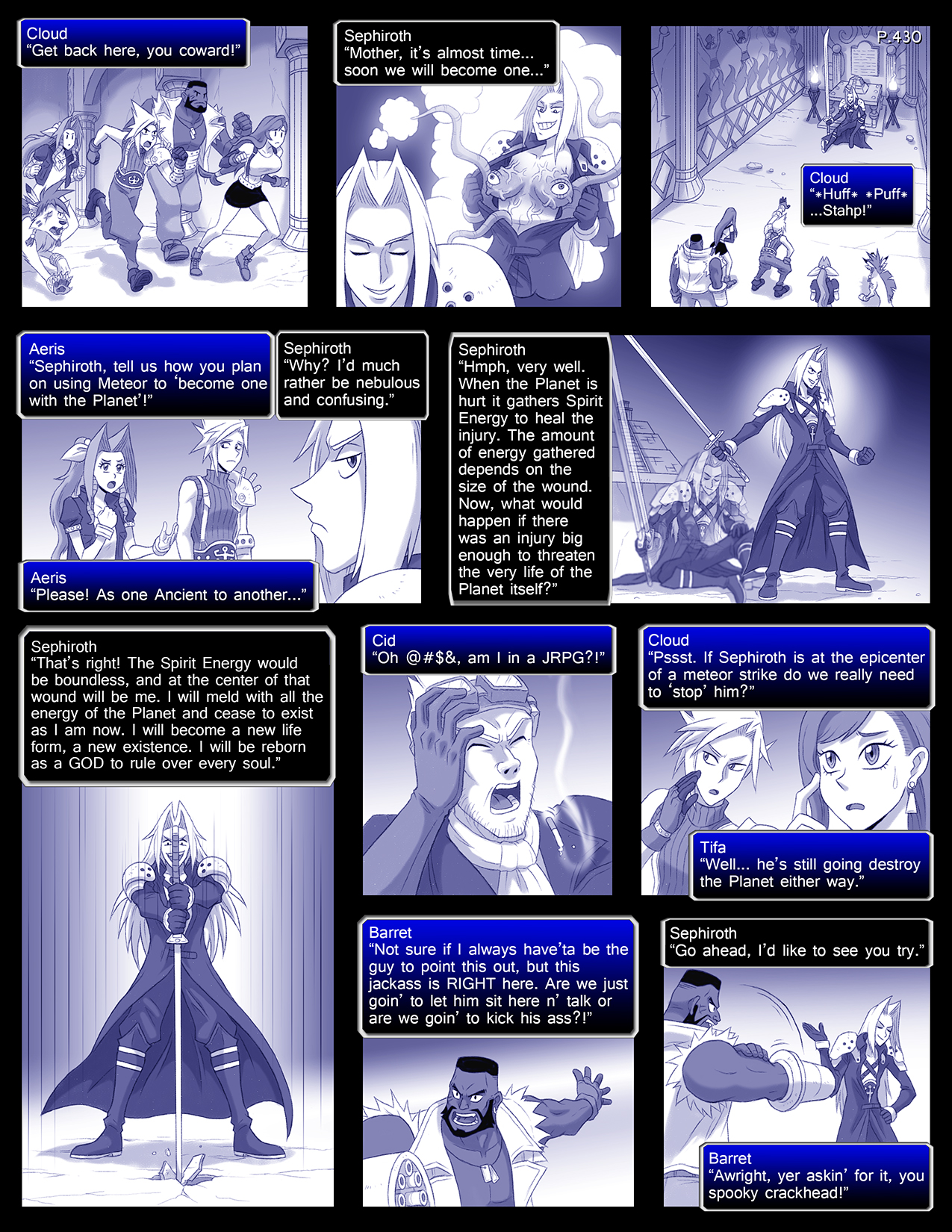 Final Fantasy VII: The Sevening (Doujinshi) Ch. 430