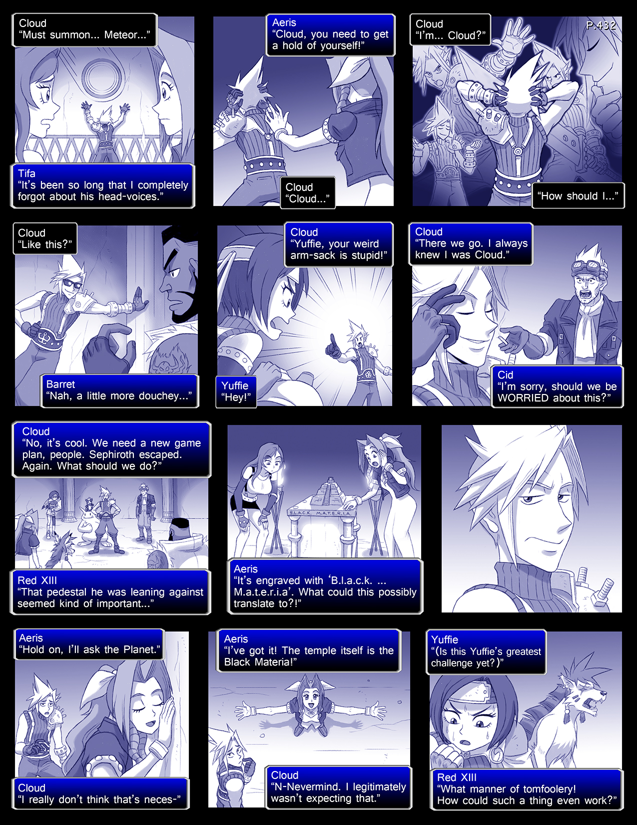 Final Fantasy VII: The Sevening (Doujinshi) Ch. 432