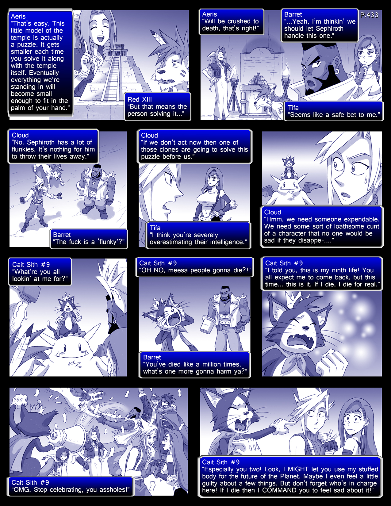 Final Fantasy VII: The Sevening (Doujinshi) Ch. 433