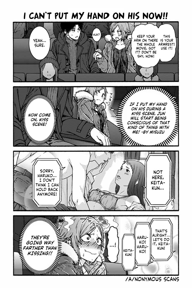 Tomo chan wa Onna no ko! Ch. 895 I Can't Put My Hands On His Now!!