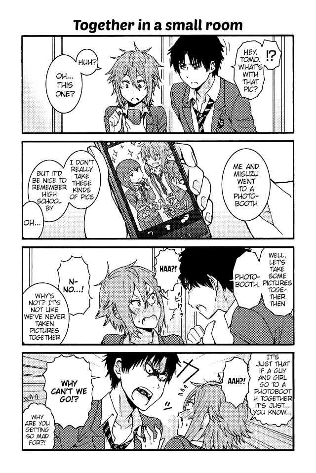 Tomo-chan wa Onnanoko! Chapter 22: Together In A Small Room