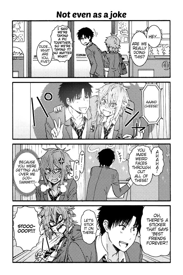 Tomo-chan wa Onnanoko! Chapter 23: Not Even As A Joke