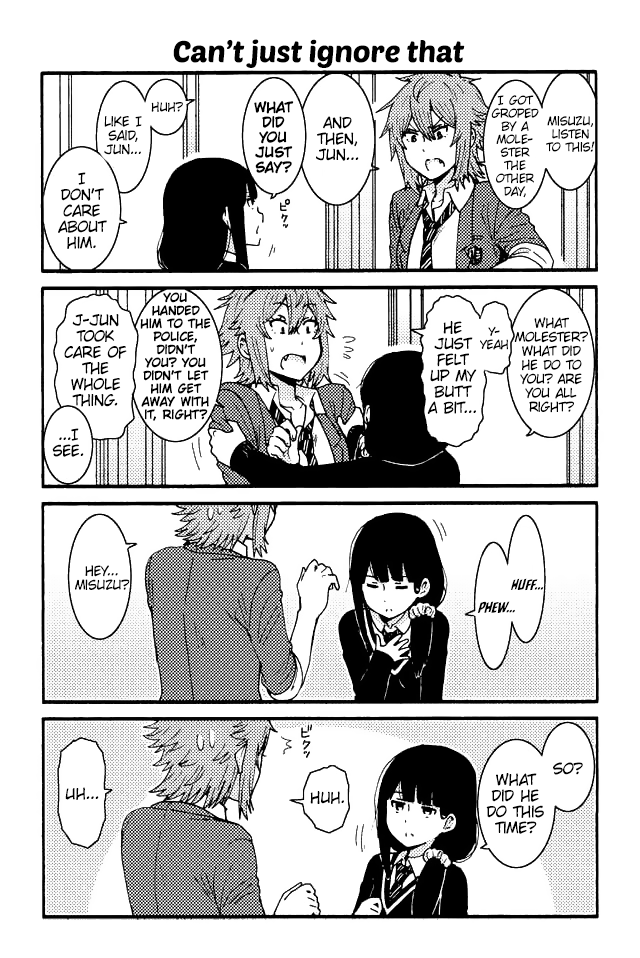 Tomo-chan wa Onnanoko! Chapter 69: Can't Just Ignore That