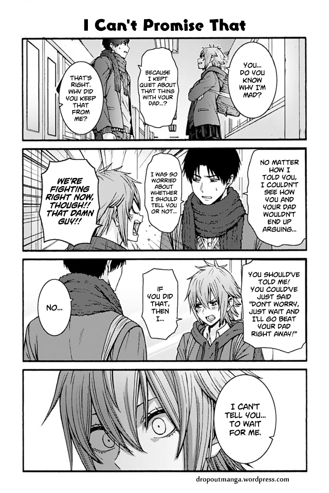 Tomo chan wa Onna no ko! Ch. 922 I Can't Promise That
