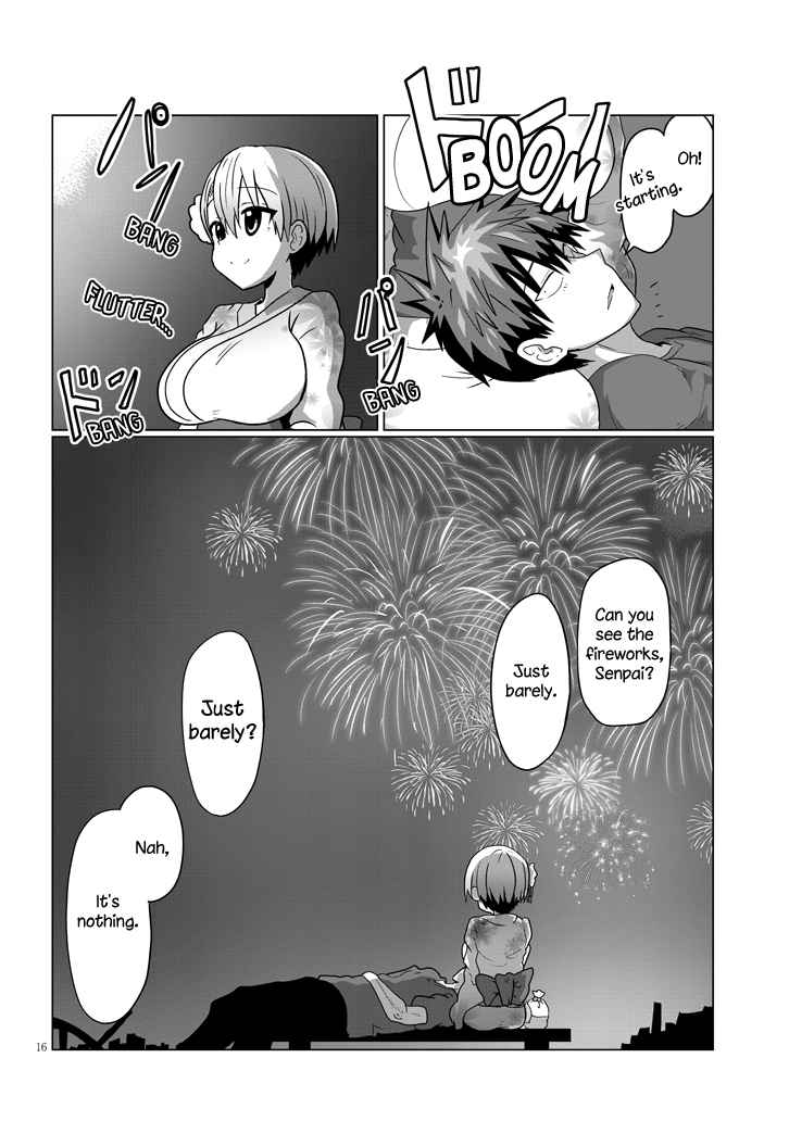 Uzaki chan wa Asobitai! Ch. 23 Kouhai and Fireworks