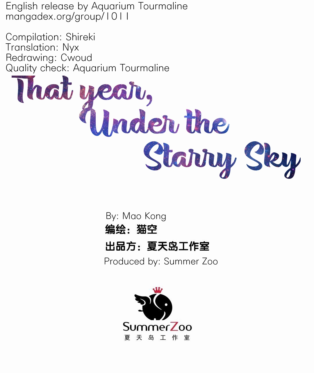 That Year, Under the Starry Sky Ch. 11 The legendary Chen Nuo