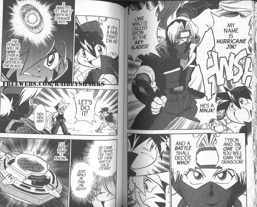 Bakuten Shoot Beyblade Vol. 1 Ch. 3