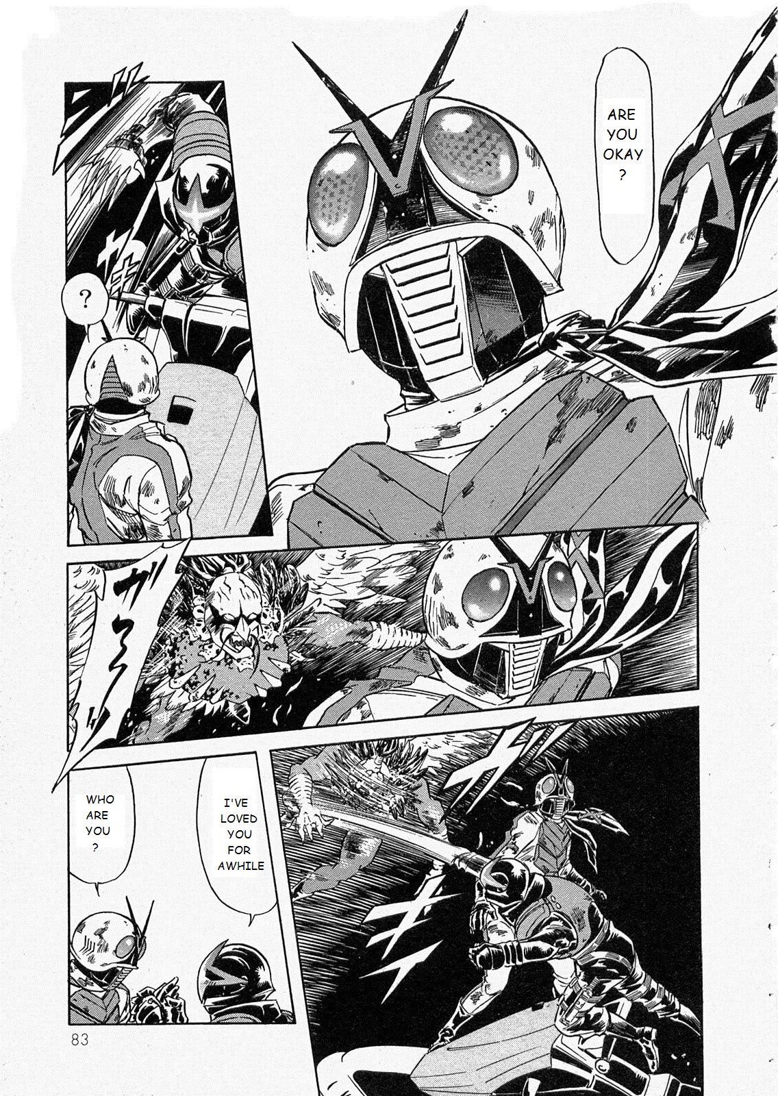 Kamen Rider SPIRITS Vol. 12 Ch. 71 The Battle