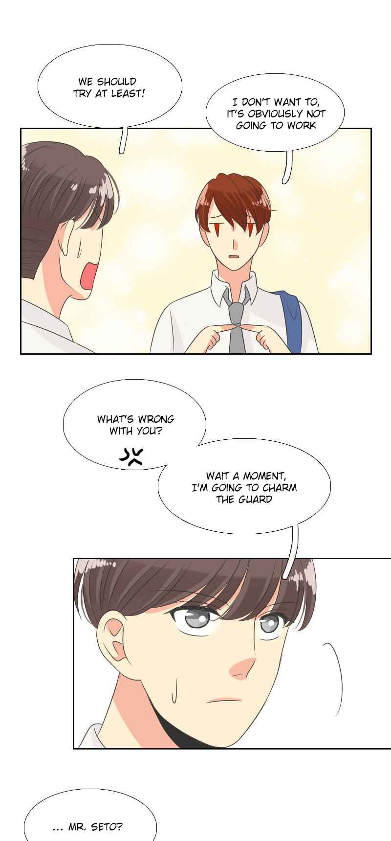 Terlalu Tampan Ch. 29 A Handsome Guy's Request