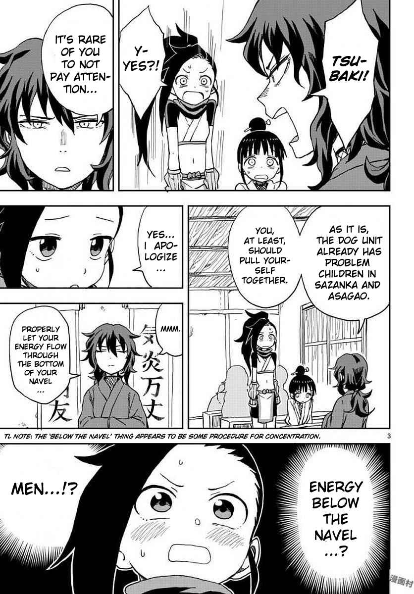 Kunoichi Tsubaki no Mune no Uchi Ch. 3 The Secret Life of a Ninja Girl Interested in Boys