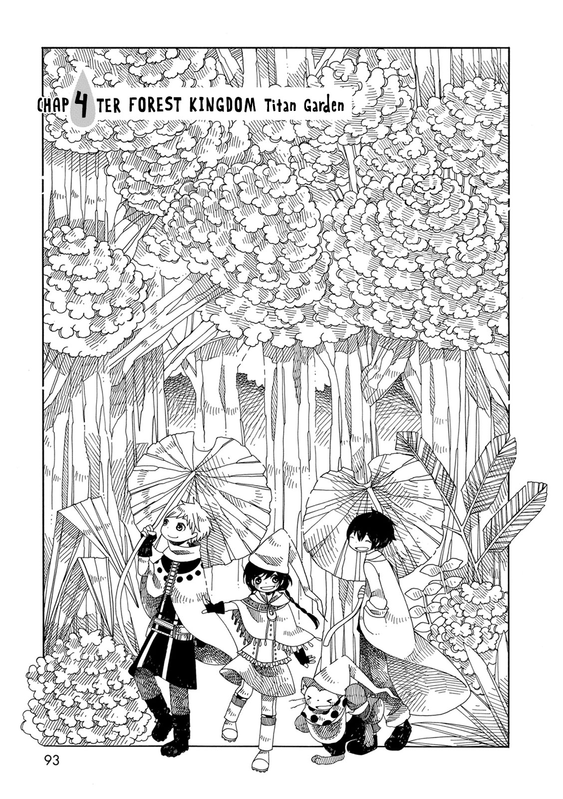 Raine and Sunny’s Journey of Wind Vol. 1 Ch. 4 Forest Kingdom (Titan Garden)