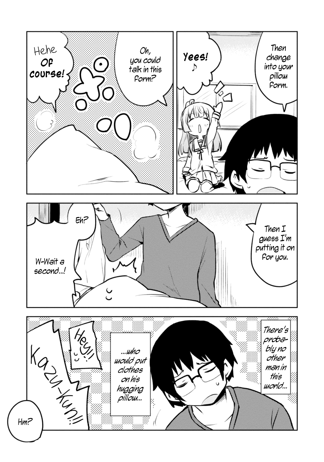 I Can't Marry A Hugging Pillow! Vol. 1 Ch. 4 Changing the Hugging Pillow?