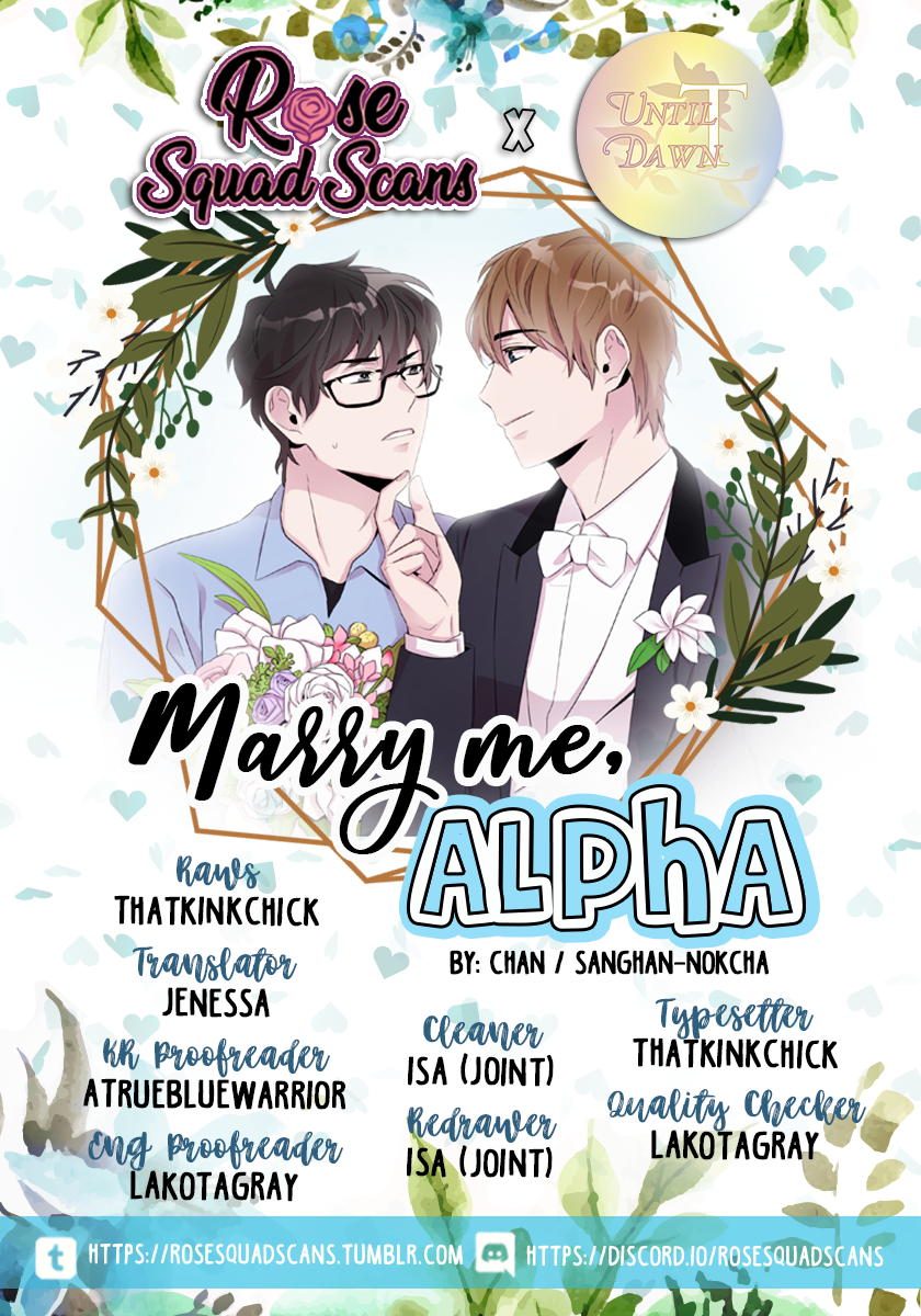 Marry Me, Alpha Chapter 1