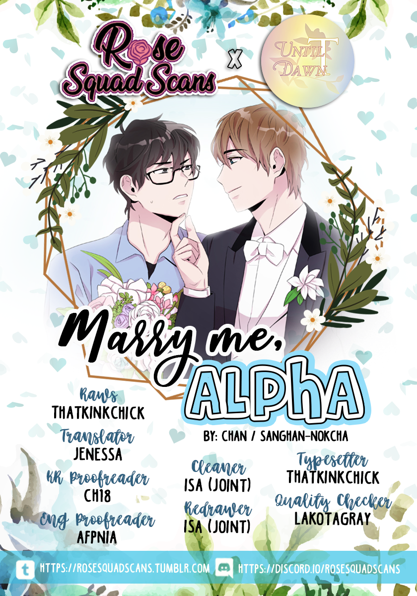 Marry Me, Alpha Chapter 9