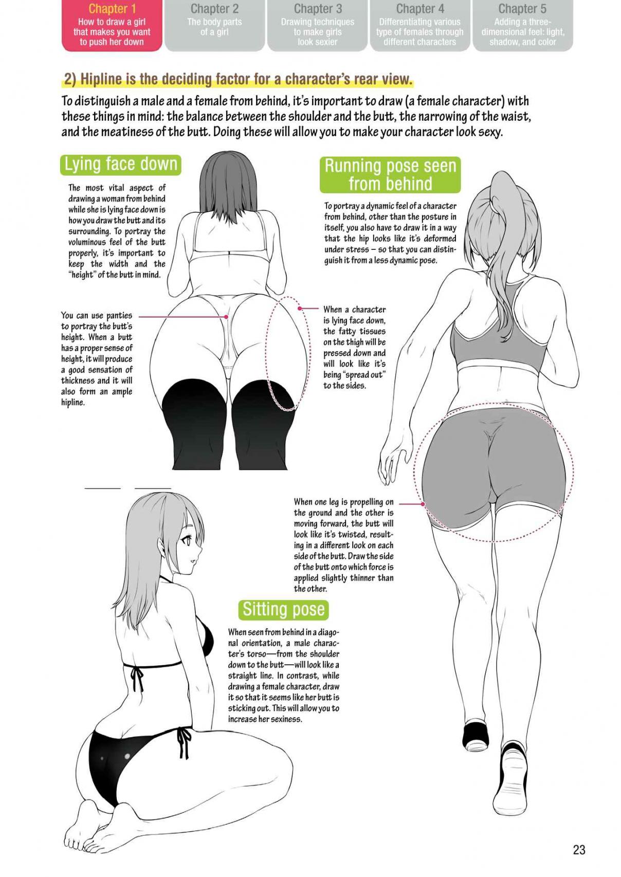 How to Draw a (Slightly) Sexy Girl Vol. 1 Ch. 1 How To Draw a Girl that Makes You Want to Push Her Down