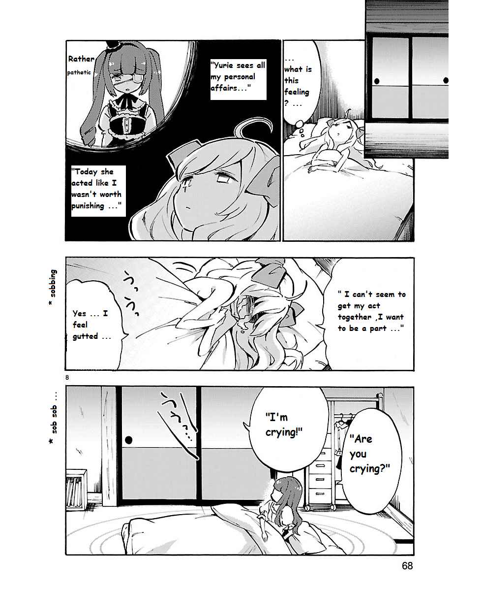 Jashin chan Dropkick Vol. 4 Ch. 44 "I'm crying"