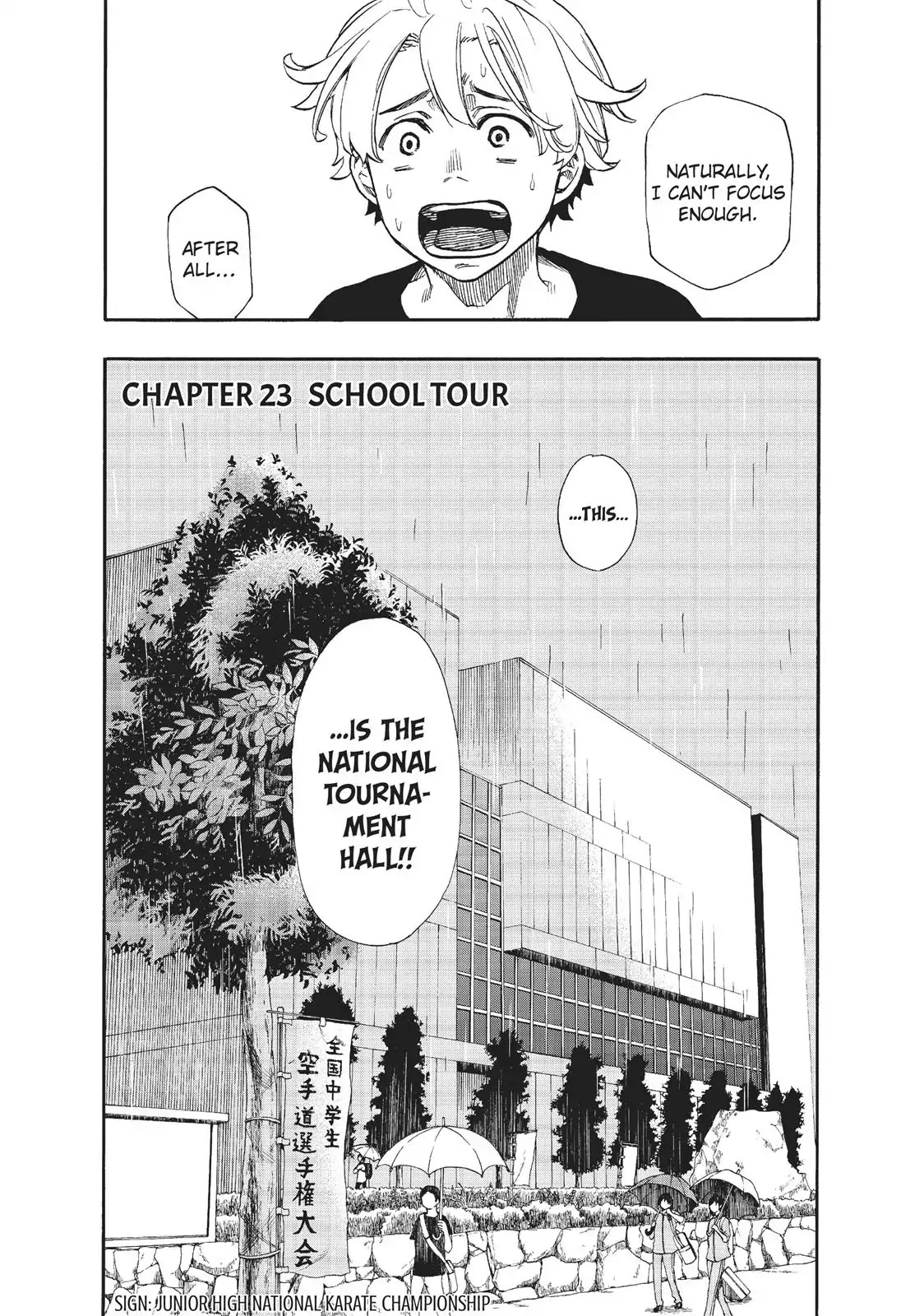 Tenohira no Netsu wo Chapter 23: School Tour [END]