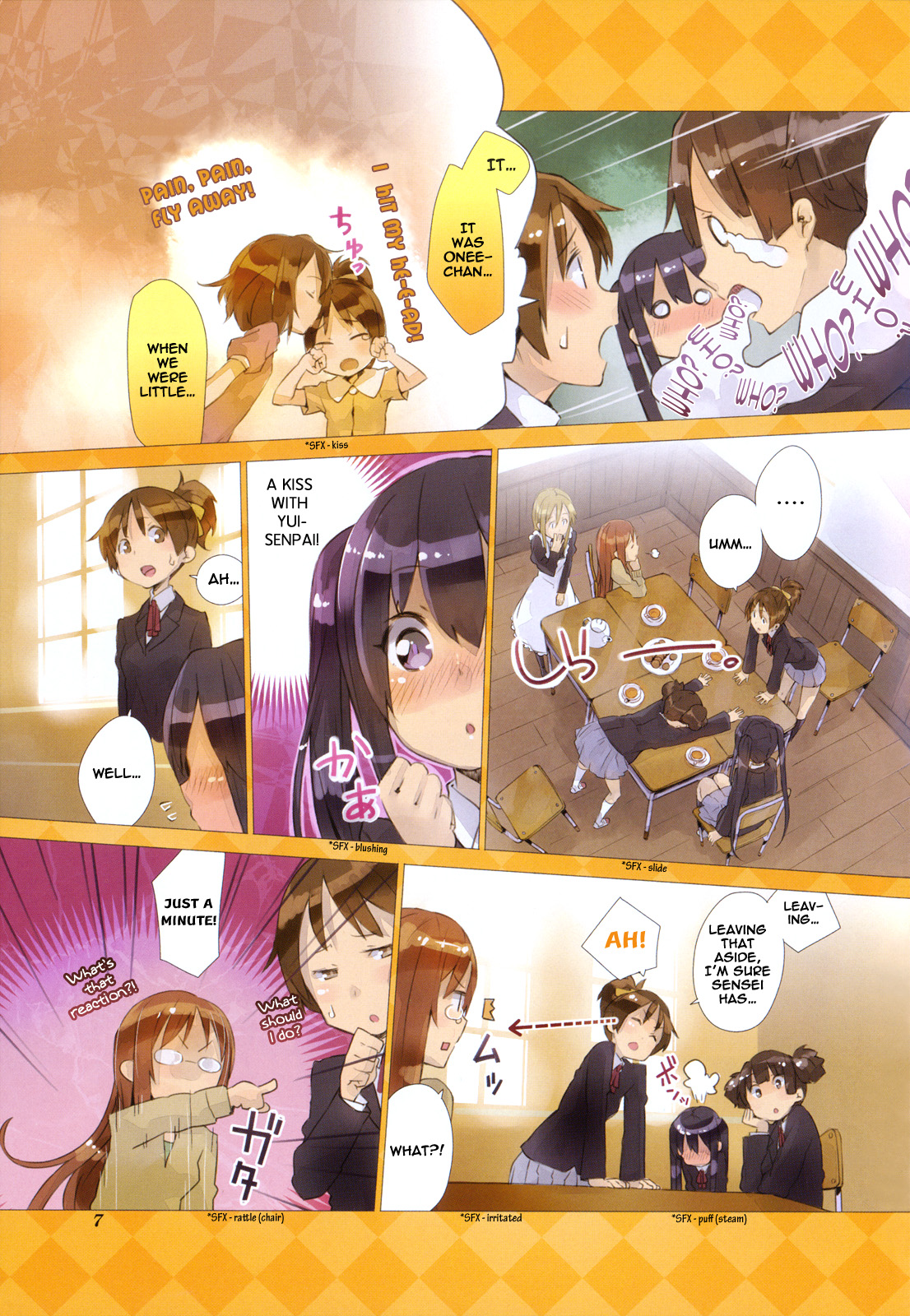 K ON! Story Anthology Comic Vol. 2 Ch. 15 Kiss First! (by Yuugen)