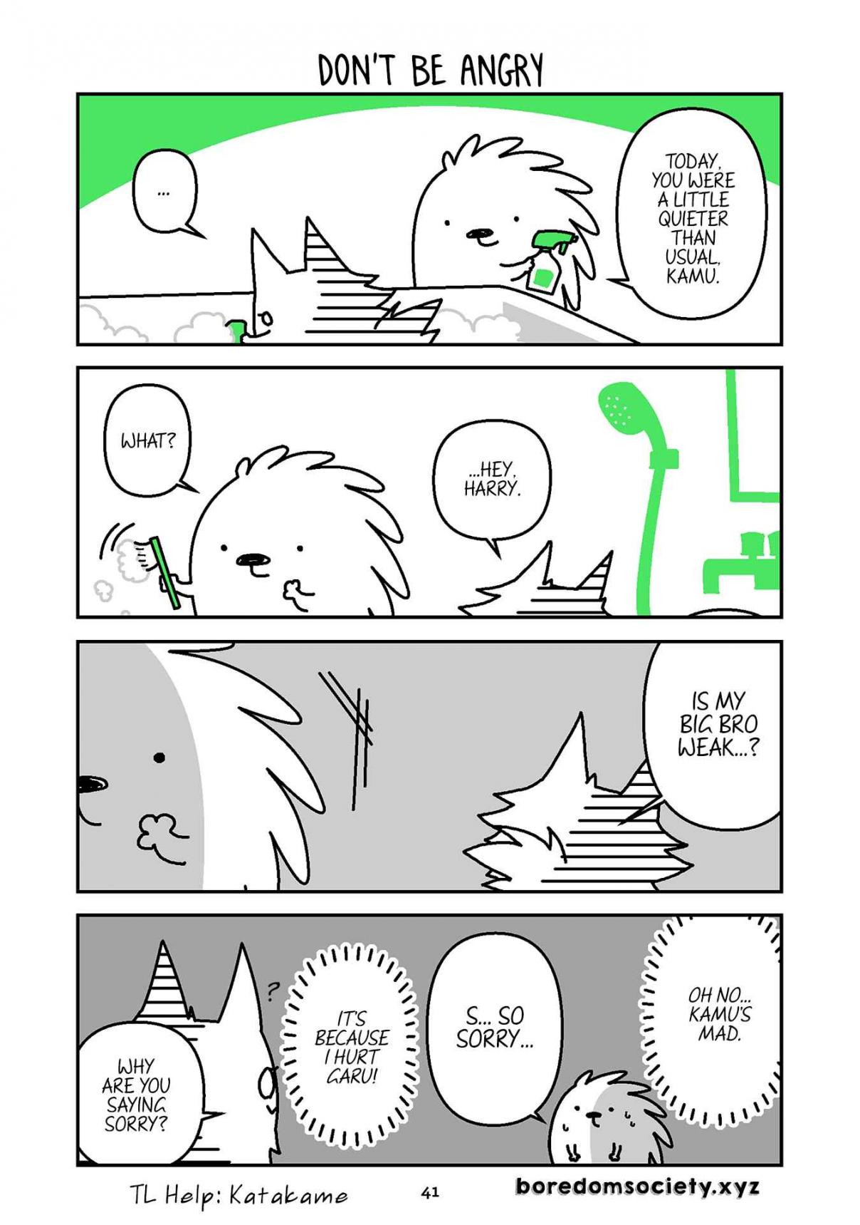Hedgehog Harry Vol. 2 Ch. 142 Don't Be Angry
