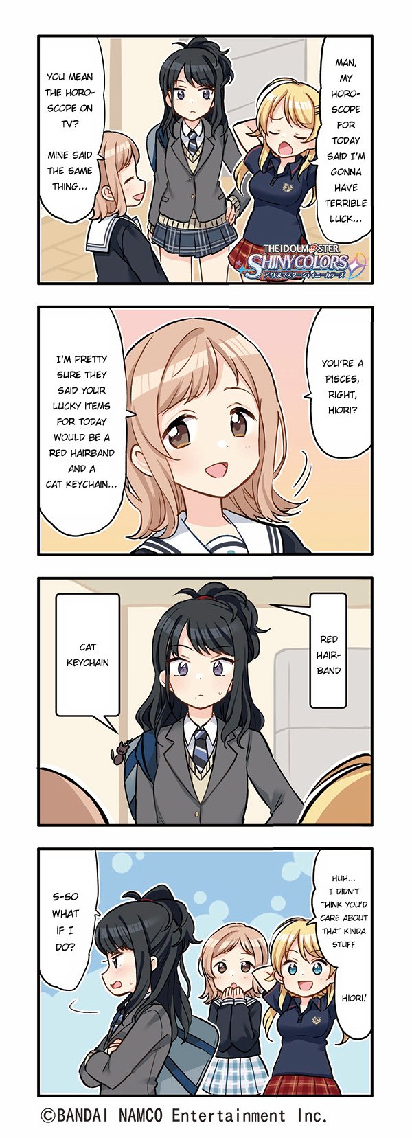 THE iDOLM@STER: Shiny Colors (4koma) Ch. 4