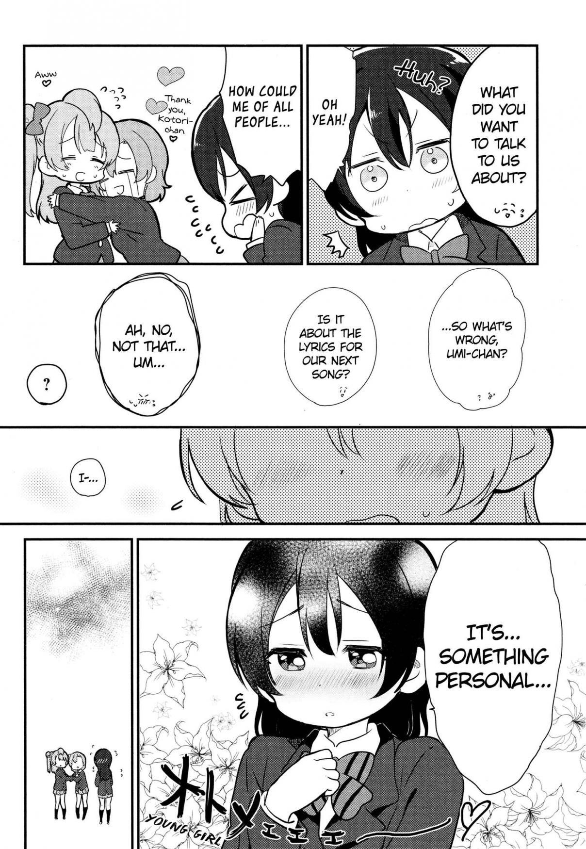 Love Live! Comic Anthology µ's Sweet Memories Vol. 1 Ch. 6 Umi chan’s Discussion.