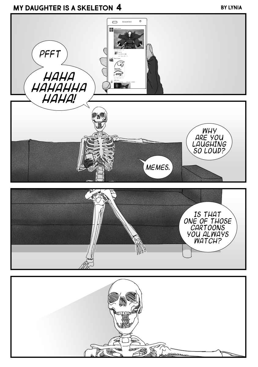 My Daughter is a Skeleton Ch. 4