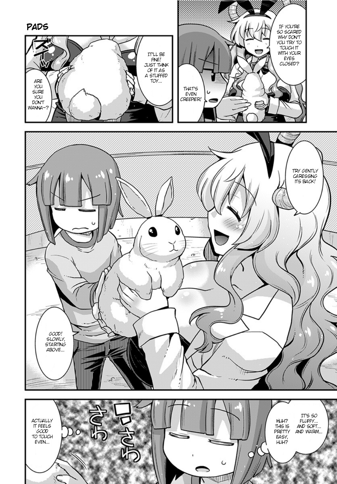 Miss Kobayashi's Dragon Maid: Lucoa is my xx Vol. 1 Ch. 2 Me and rabbits