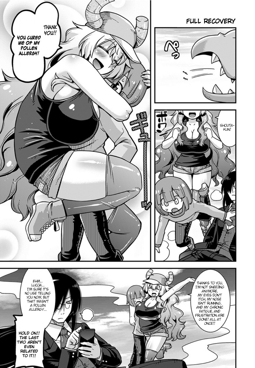 Miss Kobayashi's Dragon Maid: Lucoa is my xx Ch.3