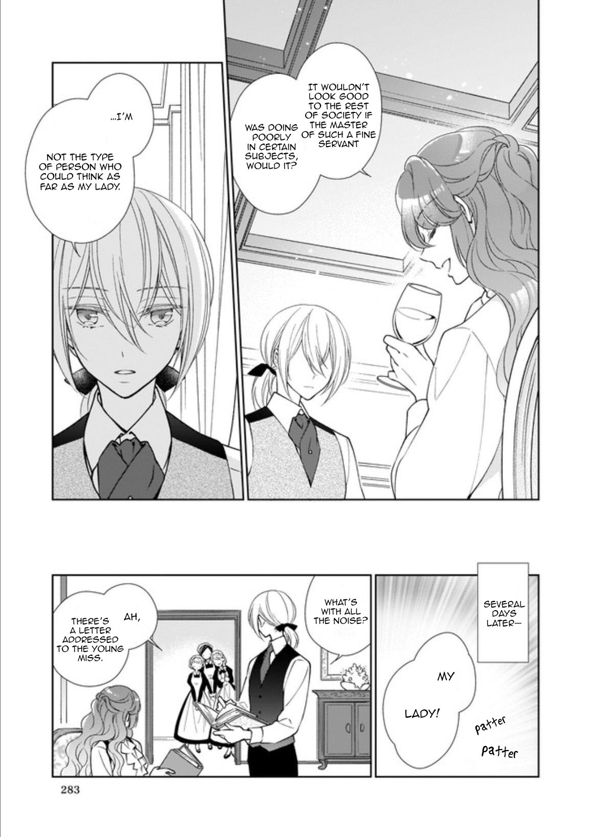 The Result of Being Reincarnated is Having a Master Servant Relationship with the Yandere Love Interest Ch. 4.1