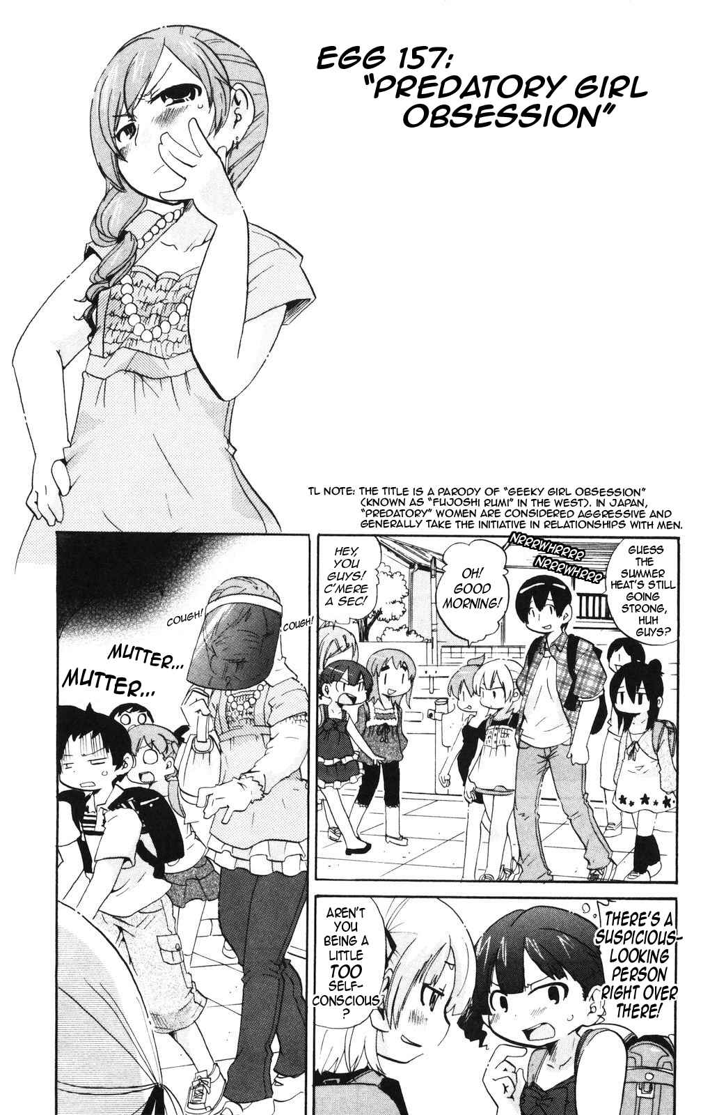 Mitsudomoe Vol. 9 Ch. 157 Predatory Girl Obsession