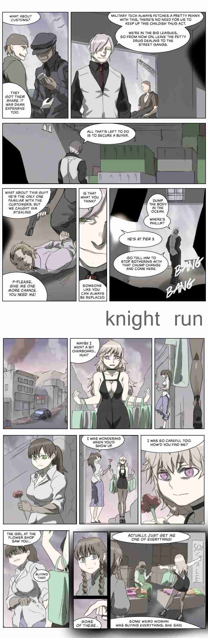 Knight Run Vol. 3 Ch. 177 Hero Part 8 | Crumbling