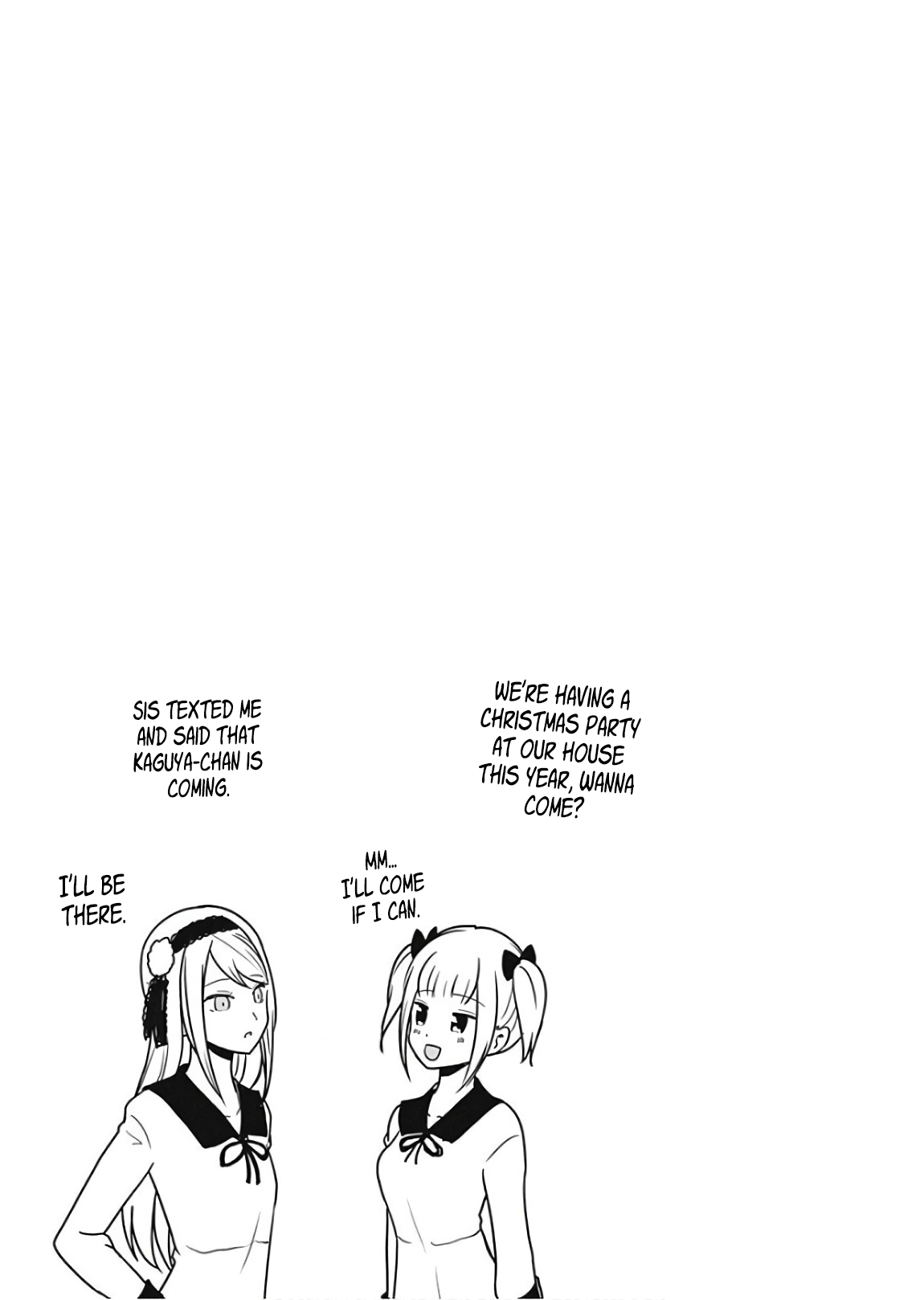 Kaguya Wants to be Confessed To: The Geniuses' War of Love and Brains Ch.141.5
