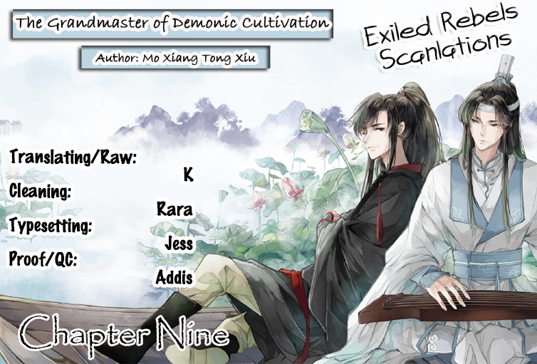 The Grandmaster of Demonic Cultivation Ch. 9